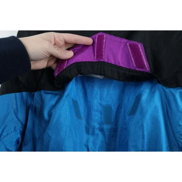 Vintage 80s 90s The North Face Mens Medium Goretex Color Block Waterproof Jacket